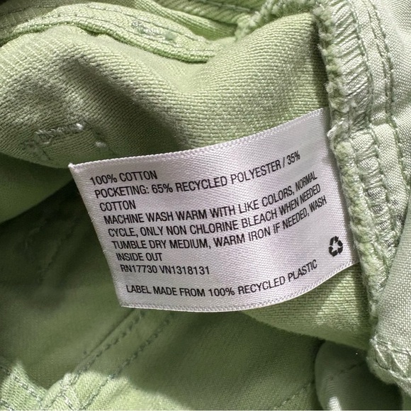 Women’s shorts Wild Fable Highest Rise Green Checkered Mom Shorts size 4 - Picture 7 of 10